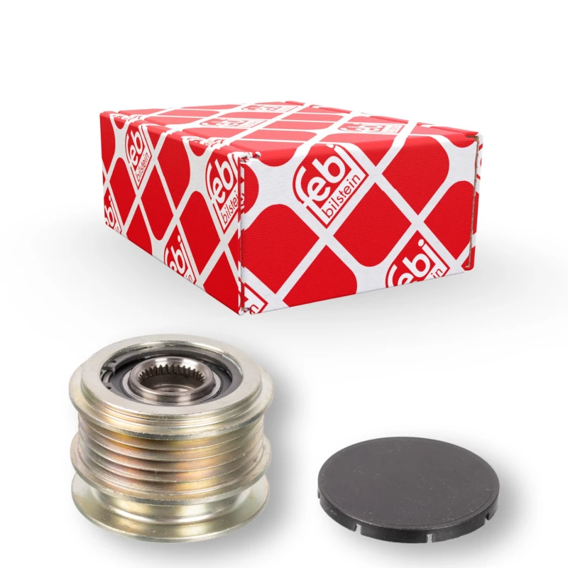 Image of FEBI BILSTEIN 15264 Freewheel Clutch with lid Freewheel Clutch,alternator (1390)