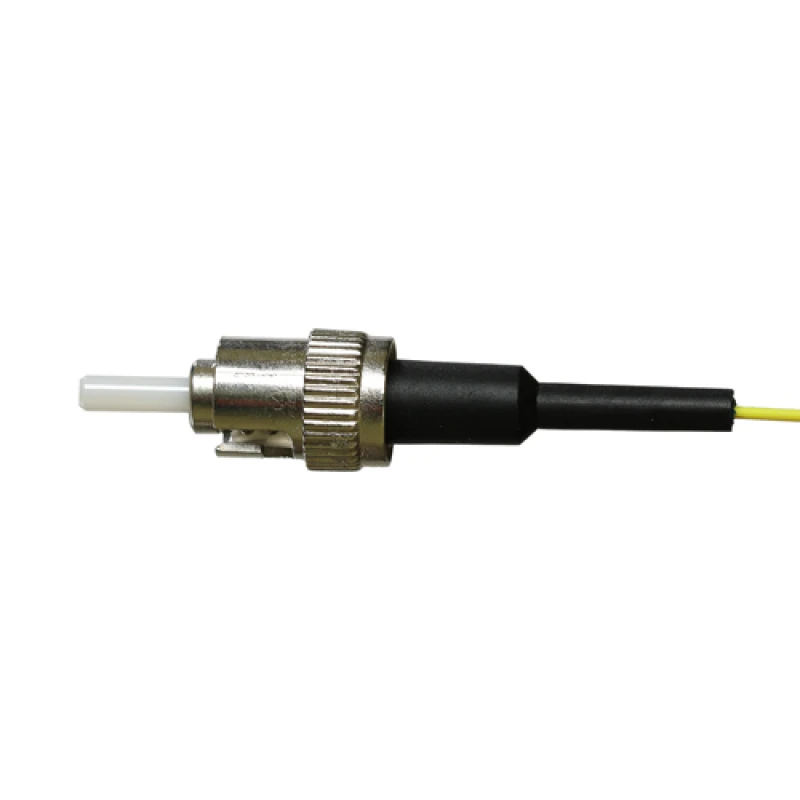 Image of Cablenet 1m OS2 9/125 ST Pigtail Yellow Fibre Pigtail 900um