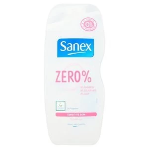 image of Sanex Zero Sensitive Skin Shower Gel 250ml