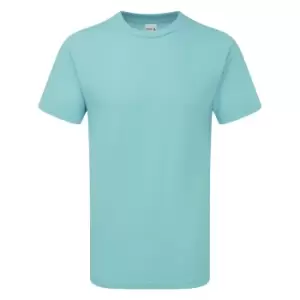 image of Gildan Mens Hammer Heavyweight T-Shirt (XL) (Chalky Mint)