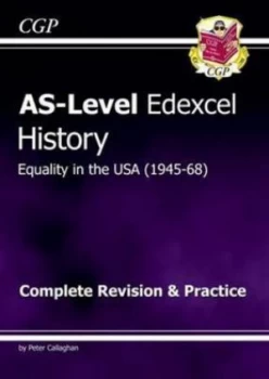 Image of As Level History - Equality in USA Unit 1 D5 Complete Revision and Practice Hardback