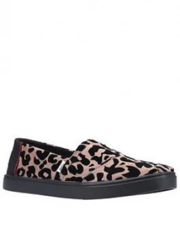 Image of Toms Toms Cupsole Leopard Espadrille, Leopard, Size 8, Women