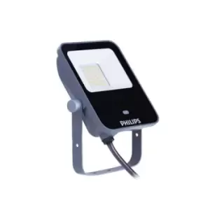 Image of Philips Ledinaire 10w Mini LED IP65 Floodlight Wide Beam with MW Sensor, Photocell & Remote Control Cool White - 911401733342