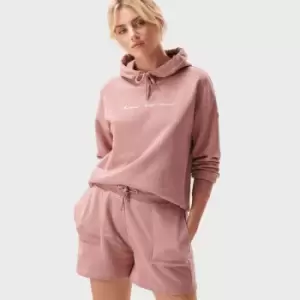 Image of Barbour International Cayman Logo Detail Cotton-Blend Hoodie - UK 12