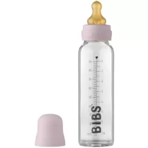 image of BIBS Baby Glass Bottle 225 ml baby bottle Dusky Lilac 225 ml