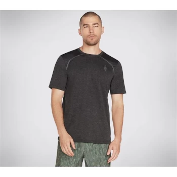 image of Skechers On The Road T Shirt Mens - Black