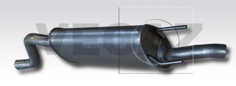 Image of Rear silencer VEGAZ OS-761