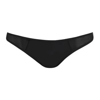 Image of Firetrap Mesh Bikini Bottoms - Black