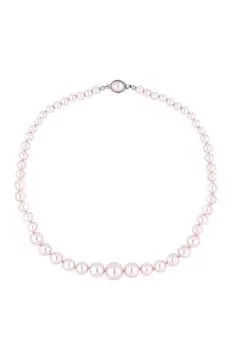 Image of Graduated Pink Pearl Necklace