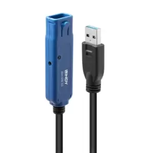 Image of Lindy 43361 USB cable 20 m USB 3.2 Gen 1 (3.1 Gen 1) USB A Black