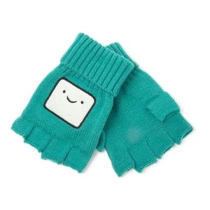 image of Adventure Time - Beemo Unisex One Size Gloves - Turquoise