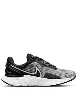 image of Nike React Miler 3 - White/Black, Size 8, Men