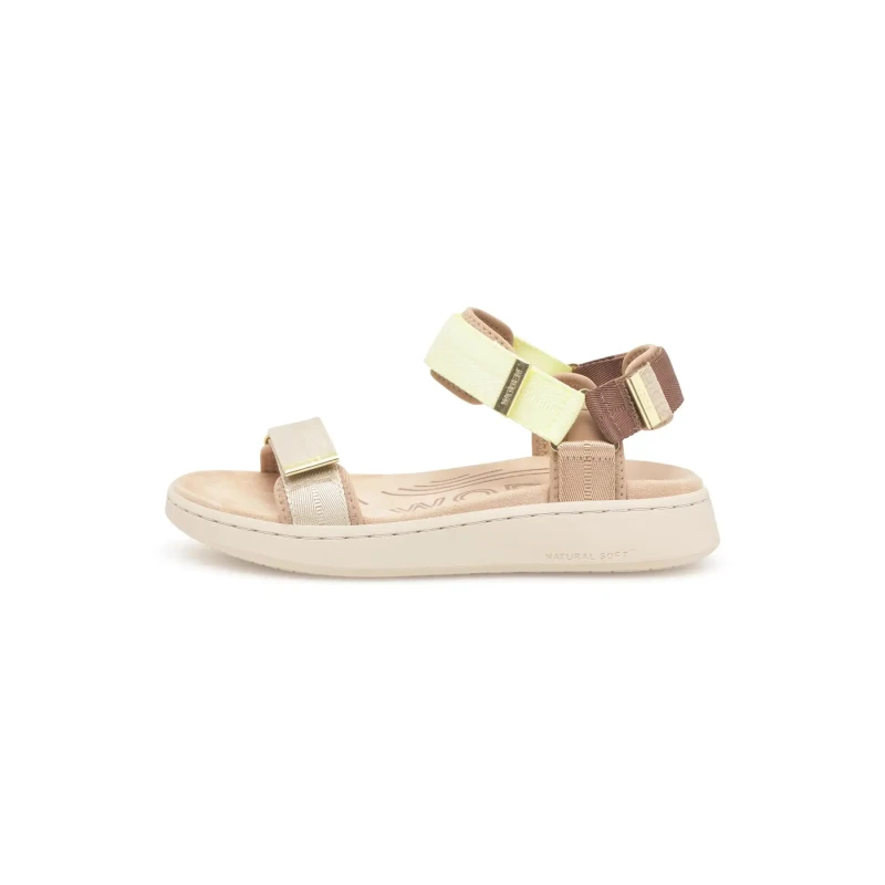 Image of Woden Womens sandals Woden Line Beige Female 38