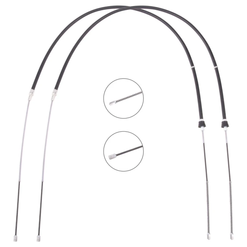 Image of RIDEX 124C1358 Brake Cable Right Cable,parking brake (124)