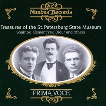 image of Smirnov / Klement'yev / Didur - Treasures of the St. Petersburg State Museum CD