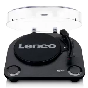 image of Lenco LS-40BK Turntable with Built-in Speakers - Black