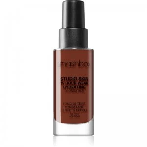 Image of Smashbox Studio Skin 24 Hour Wear Hydrating Foundation Hydrating Foundation Shade 4.4 Deep With Ccool, Reddish Undertone 30ml