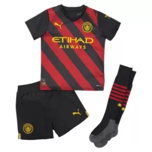 Image of 2022-2023 Man City Away Mini Kit