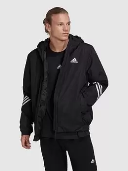 Image of Adidas Bts Hoodie Jkt, Black, Size 2XL, Men