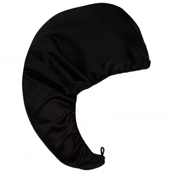 image of AQUIS Black Double Layer Hair Turban - Exclusive