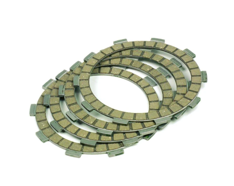 Image of MCC102-4 - TRW Clutch Friction Plate Kit For Honda ATC185 1980 Gray MCC102-4