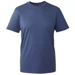 Image of Anthem Mens Marl Organic T-Shirt (4XL) (Navy)