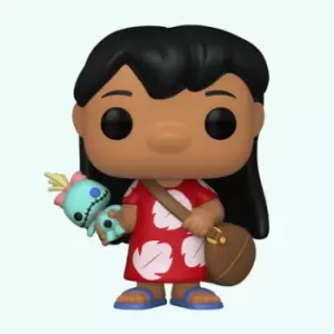 image of Disney Lilo & Stitch Lilo with Scrump Pop! Vinyl Figure