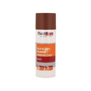 Image of PlastiKote Trade Quick Dry Primer Spray White 400ml
