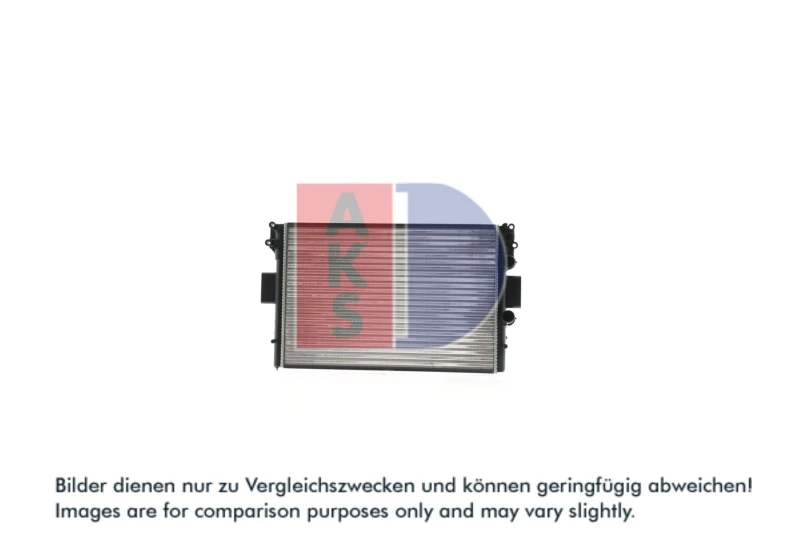Image of AKS DASIS 400009N Engine radiator Aluminium, Mechanically jointed cooling fins Radiator,engine cooling (470)