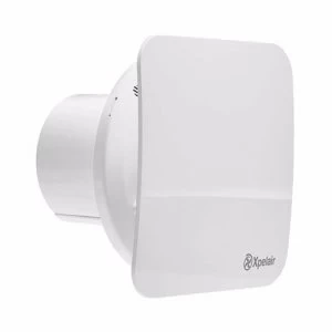 image of Xpelair Simply Silent C4S Contour 4 100mm Square Bathroom Extrator Fan