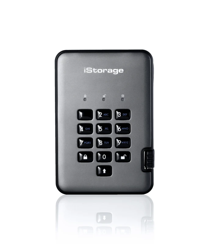 Image of iStorage diskAshur PRO² SSD 8TB Secure Portable Solid State Drive |F