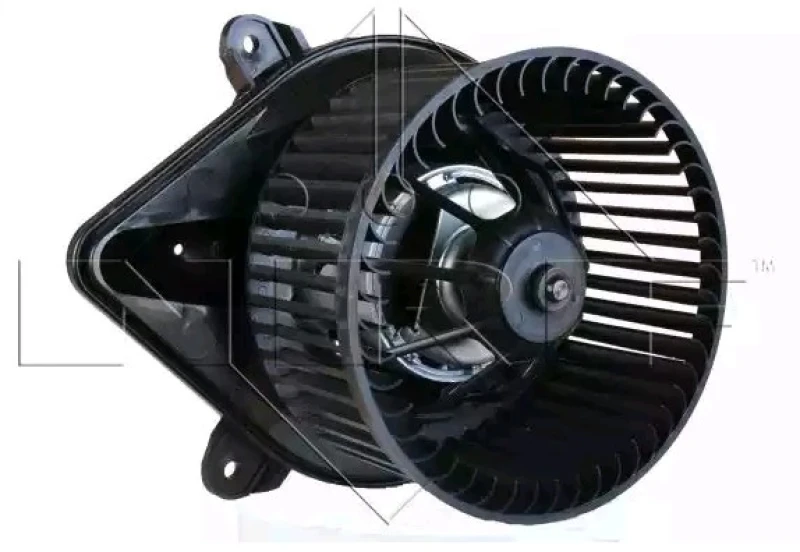 Image of NRF 34062 Blower Motor EASY FIT for left-hand drive vehicles, without integrated regulator, with adapter Interior Blower (2669)