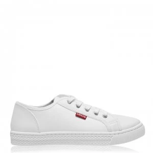 image of Levis Malibu Beach Trainers - Reg White