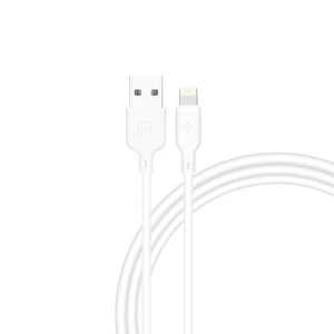 image of Momax Zero USB-A to Lightning cable (1m) DL16W - White