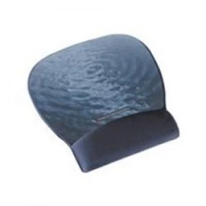 image of 3M Gel Mouse Wrist Rest Precise Mousing Surface, Blue Water Design