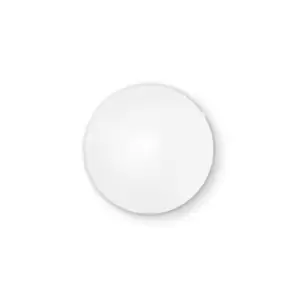 Image of Simply 1 Light Indoor Small Flush Light White E27