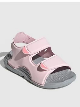 Image of adidas Infant Swim Sandal - Pink, Size 6