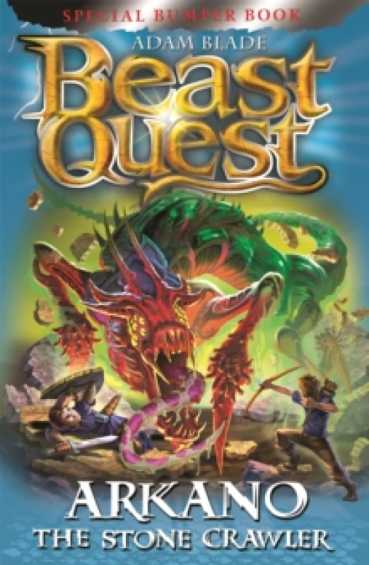 Image of Adam Blade Beast Quest: Arkano the Stone Crawler Book Multi unisex