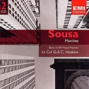 Image of Marches Hoskins Band of Hm Royal Marines by John Philip Sousa CD Album