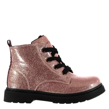 Image of Tommy Hilfiger Glitter Booties - Pink 302