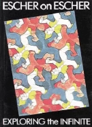 Image of escher on escher exploring the infinite