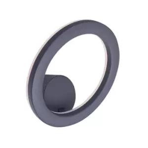 Image of Satur Outdoor LED Wall Lamp IP54 8W 4000K Anthracite