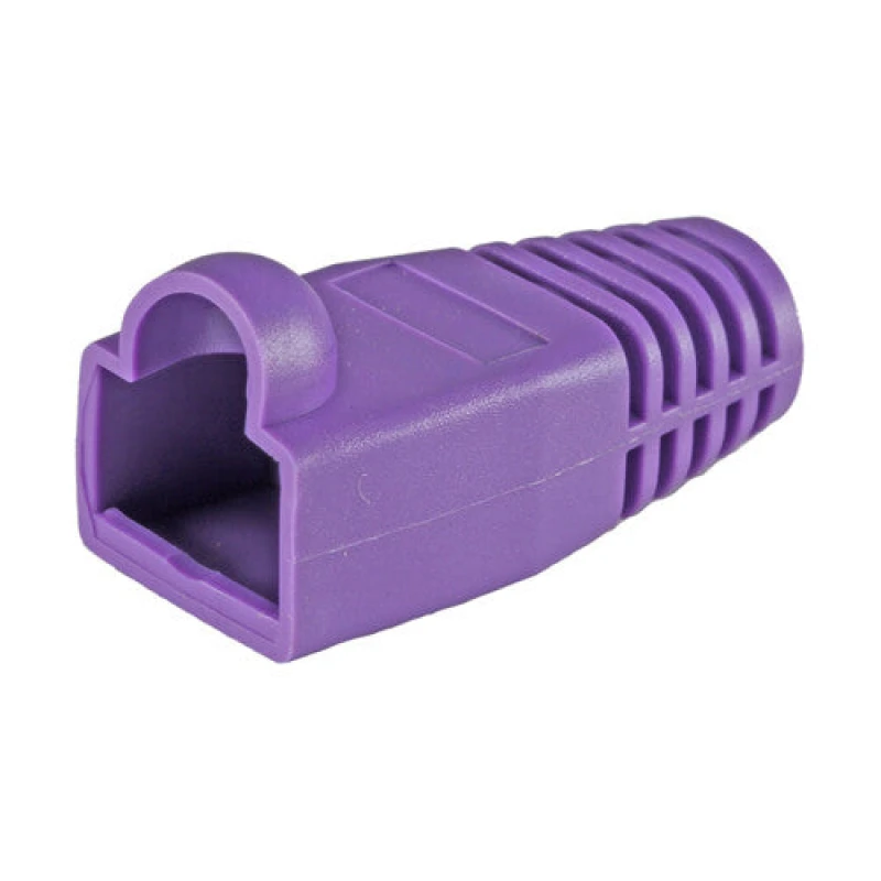Image of Cablenet Cablenet RJ45 Cat6a Boot Violet 6.5mm 22-2087