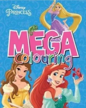 Image of Disney Princess Mega Colouring by Parragon Book