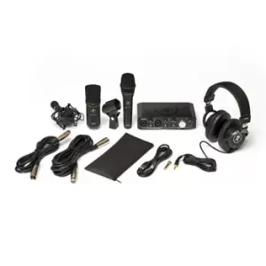 image of Mackie Producer Bundle (Audio Interface, 2 x Mics, Headphones)