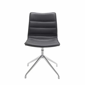 TC Office Milan Chair with 4 Star Base, Black