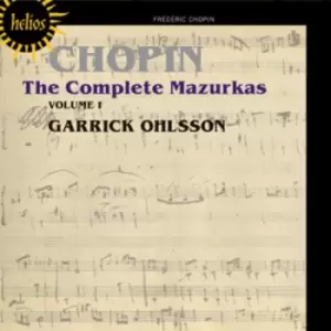 Image of Frederic Chopin - The Complete Mazurkas - Volume 1 CD Album - Used