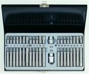 Image of FORCE Screwdriver Bits Set Number of tools: 42 4421