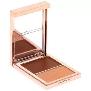 Image of PATRICK TA Major Skin Creme Foundation and Finishing Powder Duo 21g (Various Shades) - Deep 1