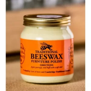 Image of Cambridge Traditional Beeswax Furniture Polish 10oz Jar Natural